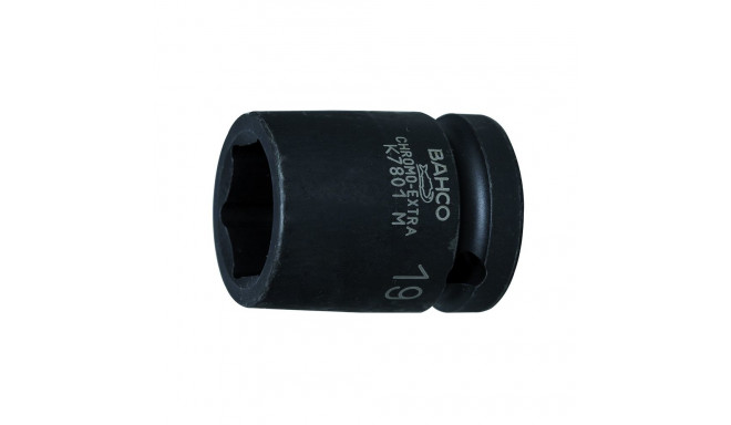 Hexagon impact socket K7801M 16mm, 1/2"