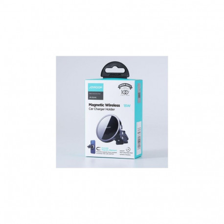 Joyroom Car Mount Wireless Charger MagSafe Clamp Holder (Air Outlet Verison) 4.5-6.7 inch, 15W, Blac