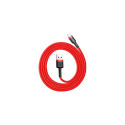 Baseus Lightning Cafule Cable 2.4A 1m Red + Red (CALKLF-B09)