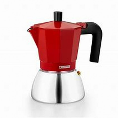 Itaalia Kohvikann BRA INOX RED 9T Punane 470 ml