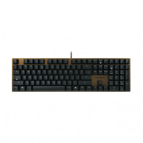 "CHERRY KC 200 MX Corded EU-Layout sw/br MX2A Silent Red"