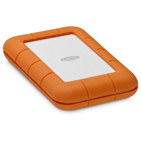 LaCie Rugged Secure 2TB USB-C USB3.1 kukkumis-, muljumis- ja vihmakindel maastikul kasutamiseks, ora