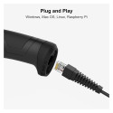"inateck Barcodescanner 33 black [BCST-33_black]"