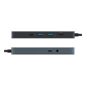 "D TARGUS HyperDrive Flex 8 Port USB-C Hub Black"