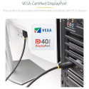 "VESA-CERTIFIED DP 2.1 CABLE 2m"
