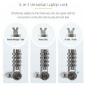 "StarTech 25-PACK UNIVERSAL LAPTOP LOCK"