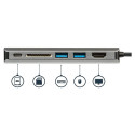"D StarTech USB-C MULTIPORT ADAPTER W/ SD"