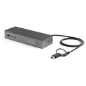"D StarTech UNIVERSAL DOCK USB-C + USB 3.0"