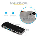 "D StarTech USB C MULTIPORT ADAPTER 4K"