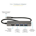"D StarTech USB-C MULTIPORT ADAPTER HDMI"