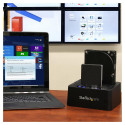 "D StarTech USB 3.1 HDD DUPLICATOR DOCK"