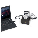 "D StarTech USB 3.1 GEN 2 DUAL-BAY DOCK"