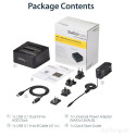 "D StarTech USB 3.1 GEN 2 DUAL-BAY DOCK"