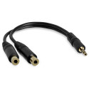 "6IN STEREO SPLITTER CABLE"
