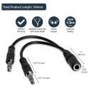 "3.5MM 3 PIN HEADSET SPLITTER"