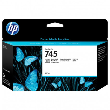 "HP 745 Tintenpatrone Fotoschwarz 130 ml"