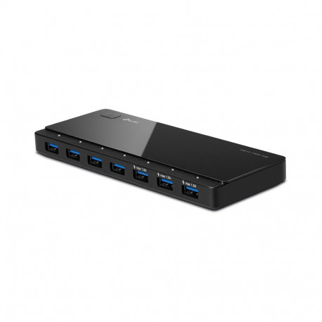 "HUB 7Port TP-Link UH700 SuperSpeed 5Gbit/s aktiv mit Netzteil Black"