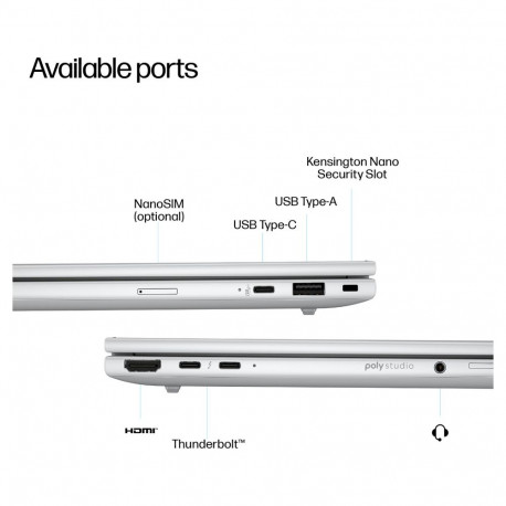 HP EliteBook 8 G1a AMD Ryzen AI 7 350 40,64 cm (16-tolline) WUXGA 64GB 1TB SSD W11P SmartBuy 3-aasta