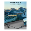 "Equip Dock USB-C->HDMI.3xUSB3.0.100WPD 25cm gr"