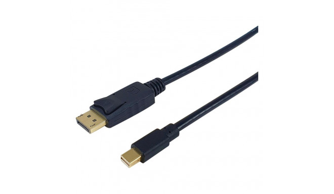 Equip DisplayPort Mini -> DP 2.0m 4K/60Hz HDCP-ühilduv must