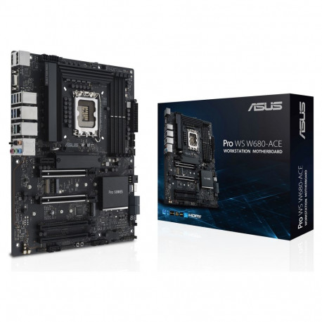 ASUS PRO WS W680-ACE emaplaat (Intel.1700.DDR5.ATX.ECC)