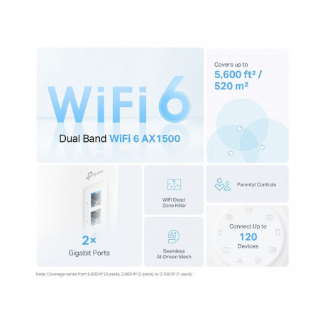 "TP-Link WL-AP Access Point Deco X10 Mesh-System (3-pack)"