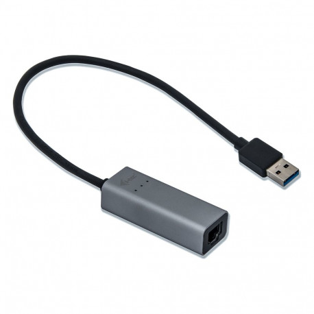 I-tec USB 3.0 metallist Gigabit Etherneti adapter 1x USB 3.0 - RJ-45 LED-näidik sülearvutile, tahvel
