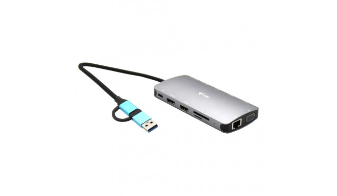 D I-TEC USB 3.0 3X LCD Nano dokk