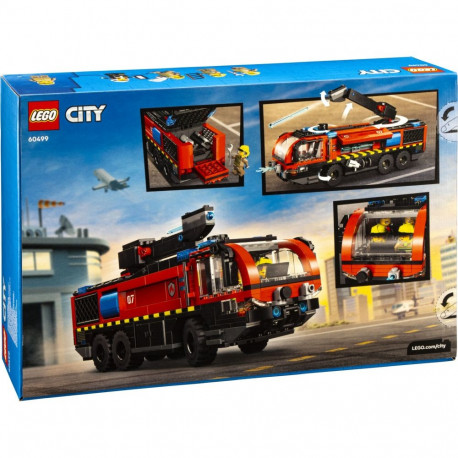 LEGO City 60499 Lotniskowy wóz strażacki