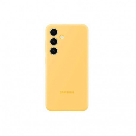 Samsung - Galaxy S24 Silicone Cover Case Yellow