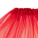 Tulle tutu seelik kostüüm punane