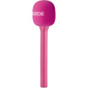 Rode Microphones Interview GO, microphone pink, adapter