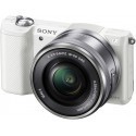 Sony a5000 + 16-50mm Kit, white