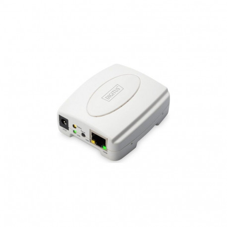 Fast Ethernet prindiserver DN-13003-2 USB 2.0, valge
