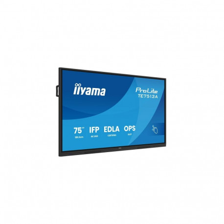 iiyama TE7513A-B2AG Signage Display Interactive flat panel 190.5 cm (75") Wi-Fi 500 cd/m² 4K Ul