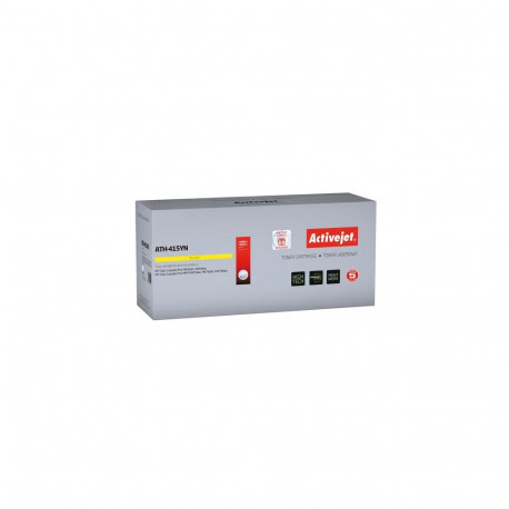 Activejet ATH-415YN toner for HP printer; Replacement HP 415A W2032A; Supreme; 2100 pages; Yellow, w