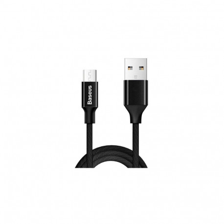 Baseus 6953156260733 USB cable USB 2.0 1.5 m USB A Micro-USB B Black