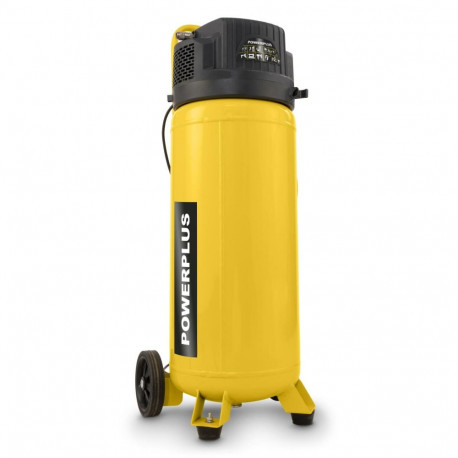 Powerplus POWX17500 kompressor, 1500W, 50L, 10bar, 220l/min, õlivaba, 5m voolik, 1.5m kaabel