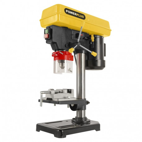 POWERPLUS bench drill press POWX156 500W 13mm 5 speed 2500rpm Black Yellow