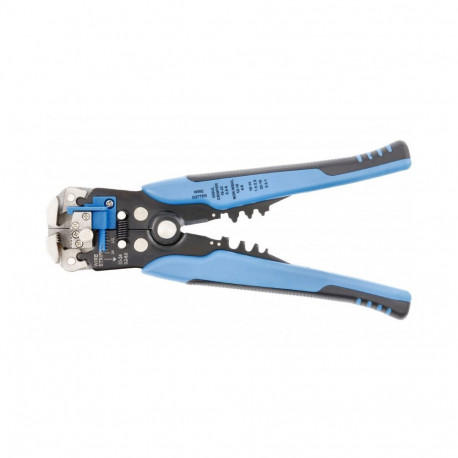 Hogert HT1P184 automaatne isolatsioonieemaldustööriist, 0.2-6mm², 24-10AWG, pressimistööriist, 205mm