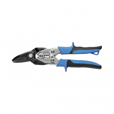 Hogert HT3B501 tin snips, 250 mm, left cut, 1.5 mm, 60-62 HRC, DIN 6438, chrome-molybdenum, inductio