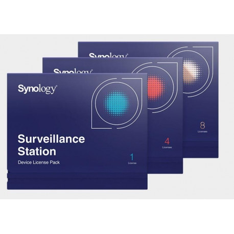 SOFTWARE LIC /SURVEILLANCE/STATION PACK1 DEVICE SYNOLOGY