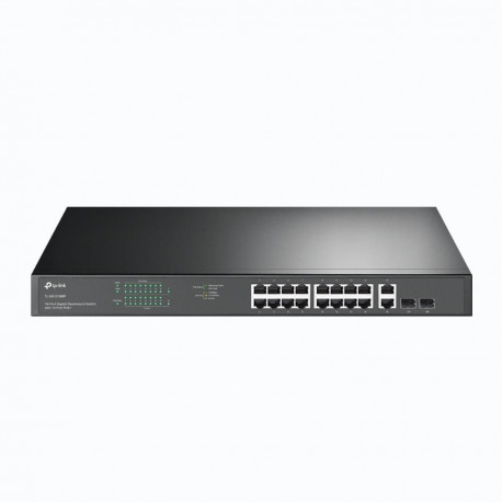 Switch|TP-LINK|TL-SG1218MP|Desktop/pedestal|Rack|16x10Base-T / 100Base-TX / 1000Base-T|PoE+ ports 16