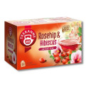 Herbal tea TEA POUCH with hibiscus thread in a bag 20pcs