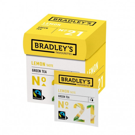 Green tea BRADLEYS nr.21 with Lemon 12 pcs