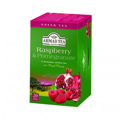 Ahmad raspberry-pomegranate tea 20 bags per pack