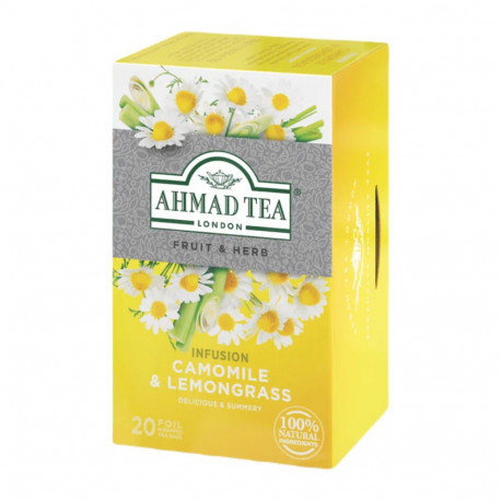 Herbal tea AHMAD chamomile/lemongrass 20 pcs in an envelope