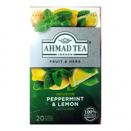 Herbal tea AHMAD mint/lemon 20 pcs in an envelope