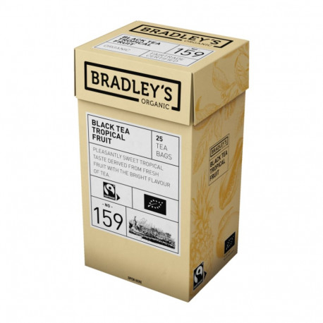 Black tea BRADLEYS no.159 Tropical Fruit 25 pcs