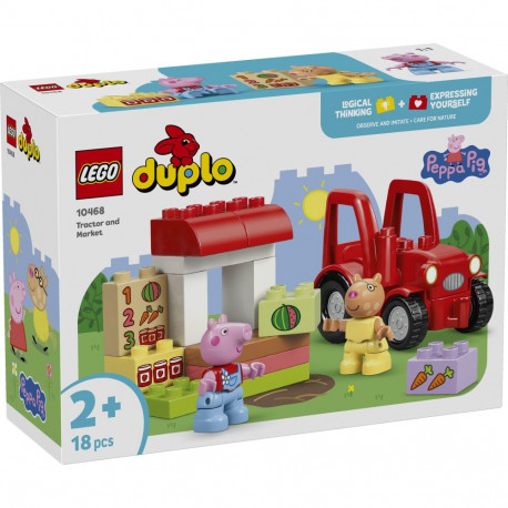 LEGO DUPLO Peppa Pig Traktor ja turg